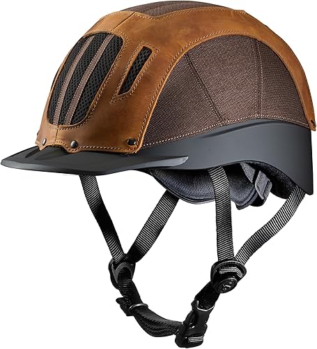 TROXEL Performance Headgear Troxel Denim Sierra - Casco de equitación