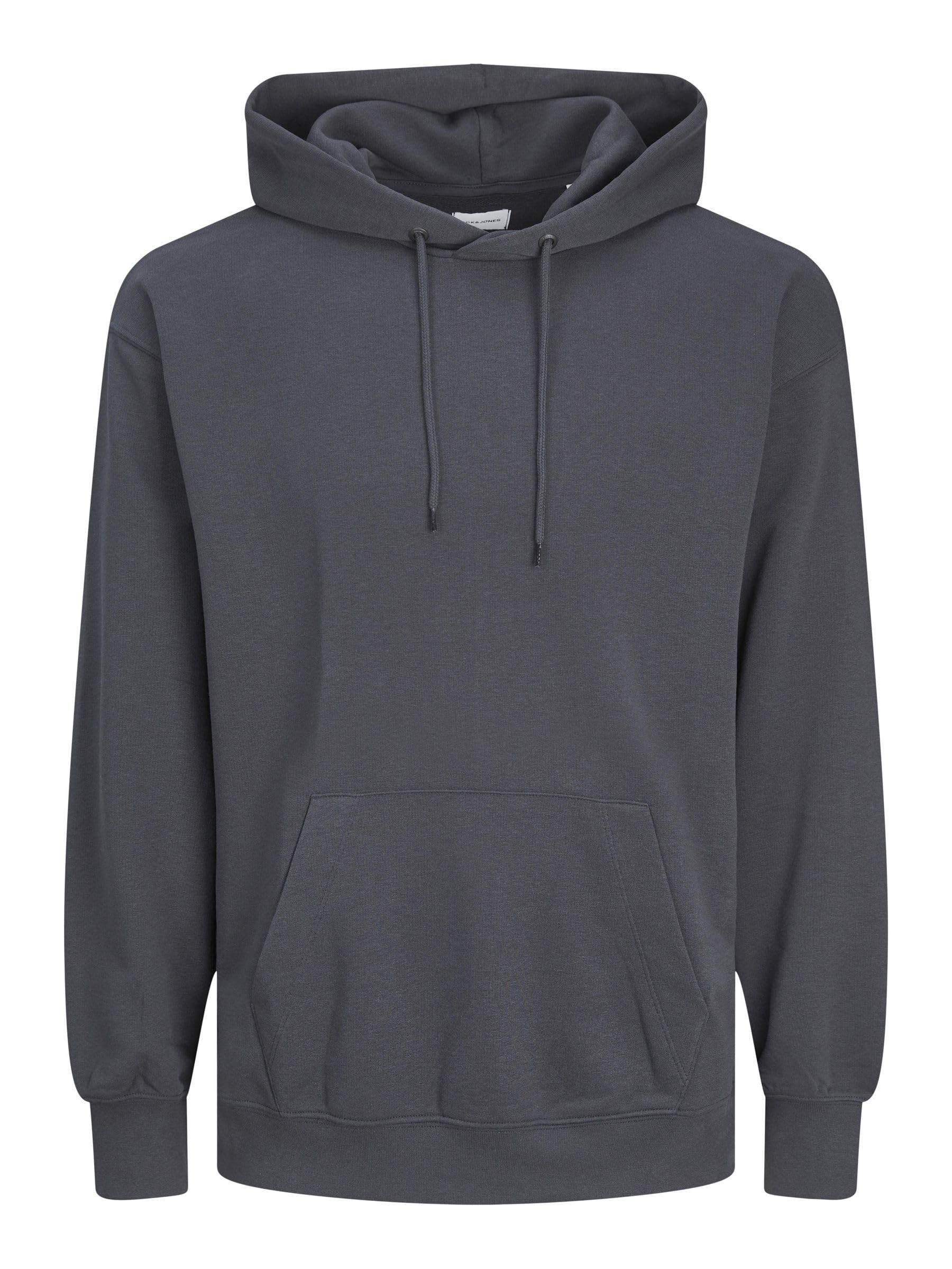 Jack & Jones Jjecharge Sweat Hood Noos, Iron Gate, M
