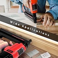 Vista 7 de SHALL 16 Gauge Finish Nails, 2000-Count (1-1/4, 1-1/2, 2, 2-1/2 Inch) 16GA Galvanized Finishing Nails Assorted, Nail Gun Nails & Small Finishing