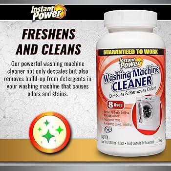 【Heath】 Amazon.com: Instant Power Washing Machine Cleaner - Descales
