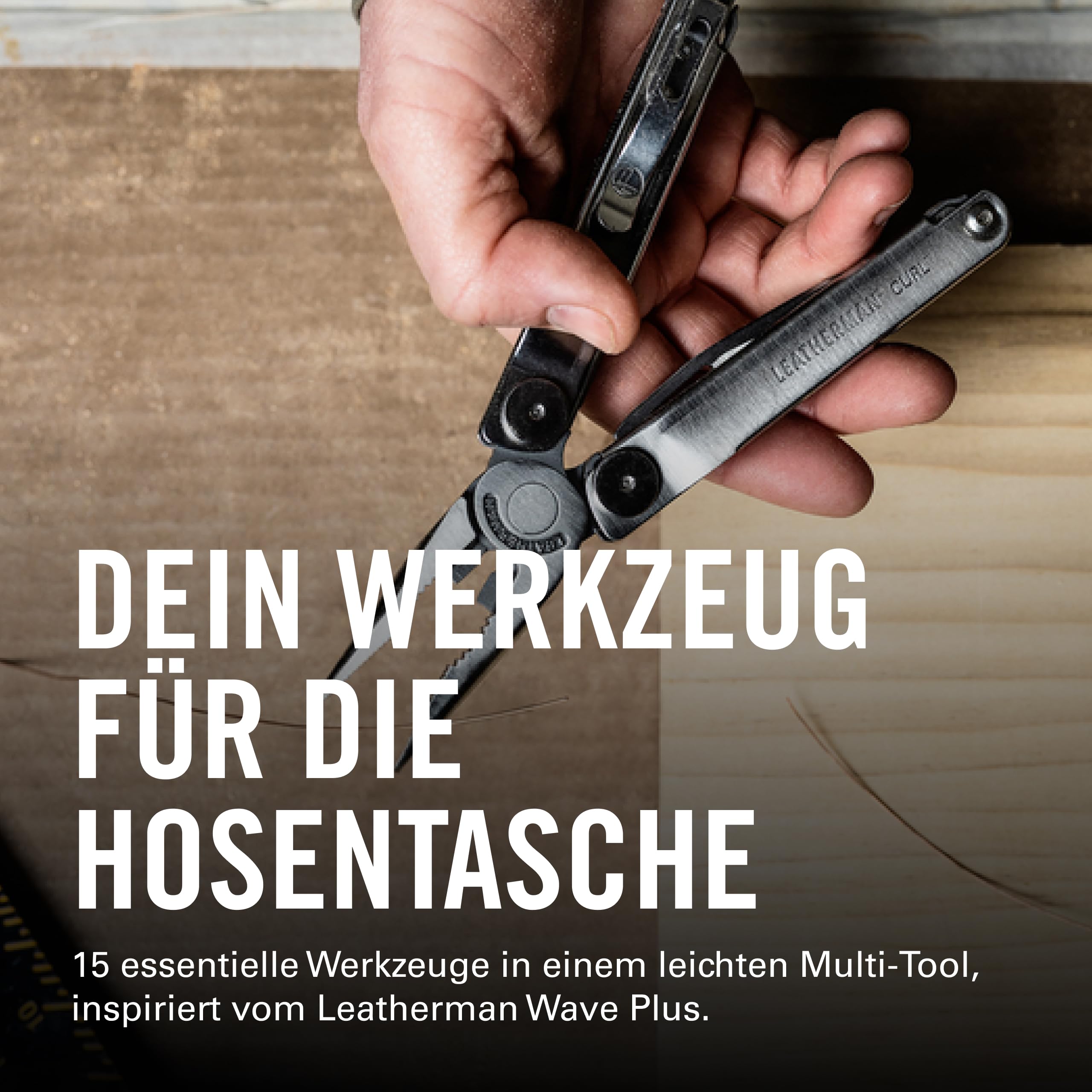 Leatherman Curl Multi-Tool, Edelstahl