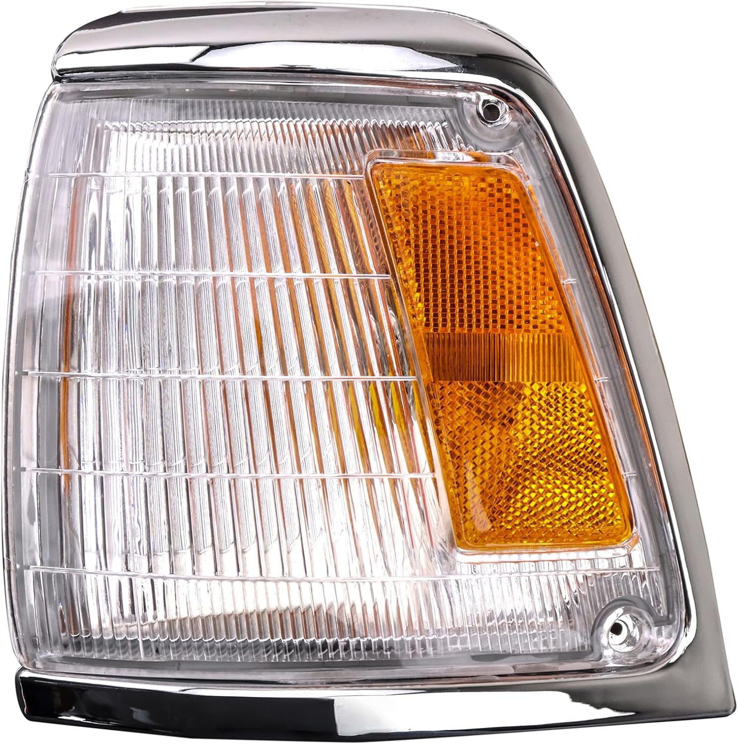 TRQ Corner Marker Light Set TO2520127 TO2521129 Compatible with 1992-1995 Toyota Pickup