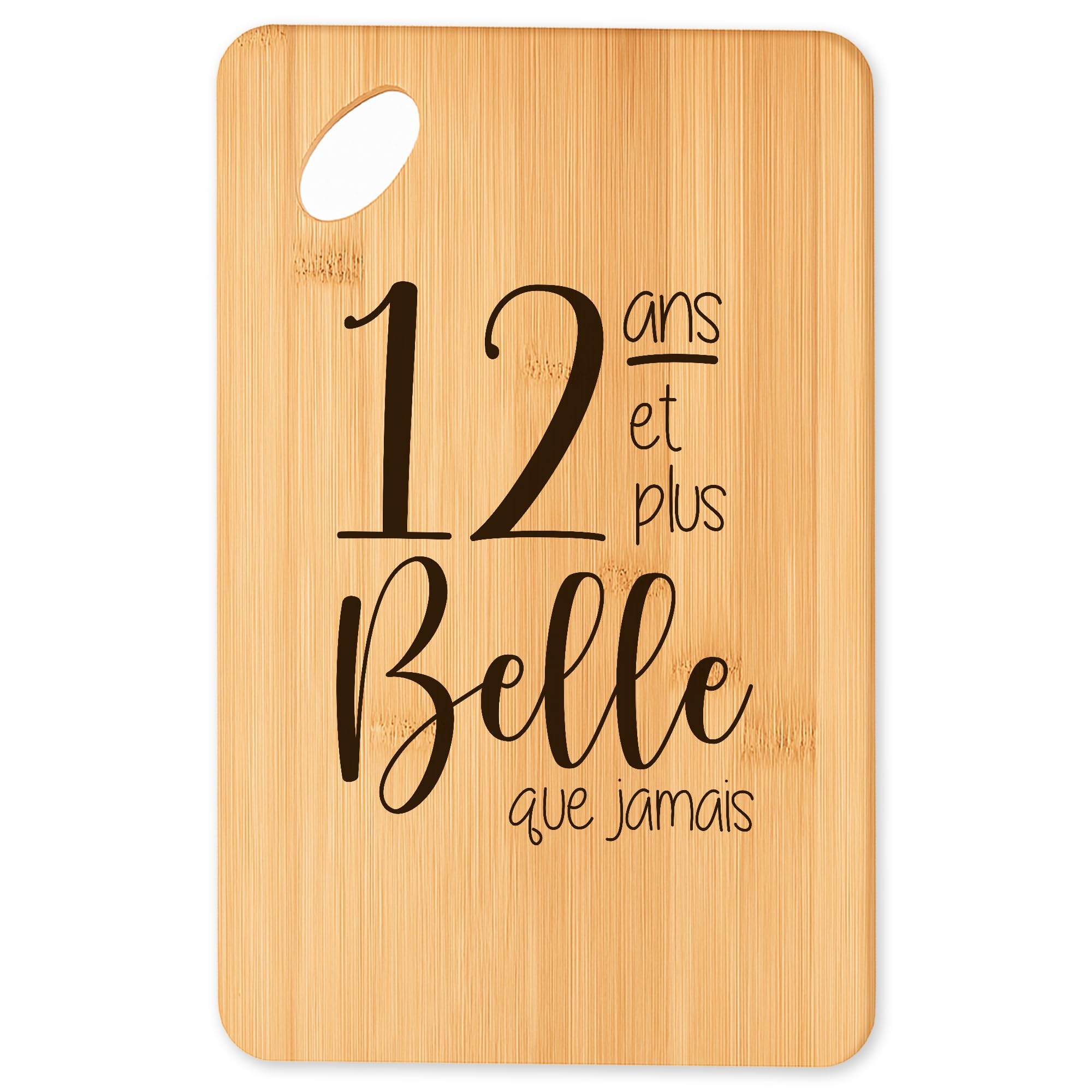 Planche à découper en bambou et plateau apéro durable pour cuisine ou barbecue