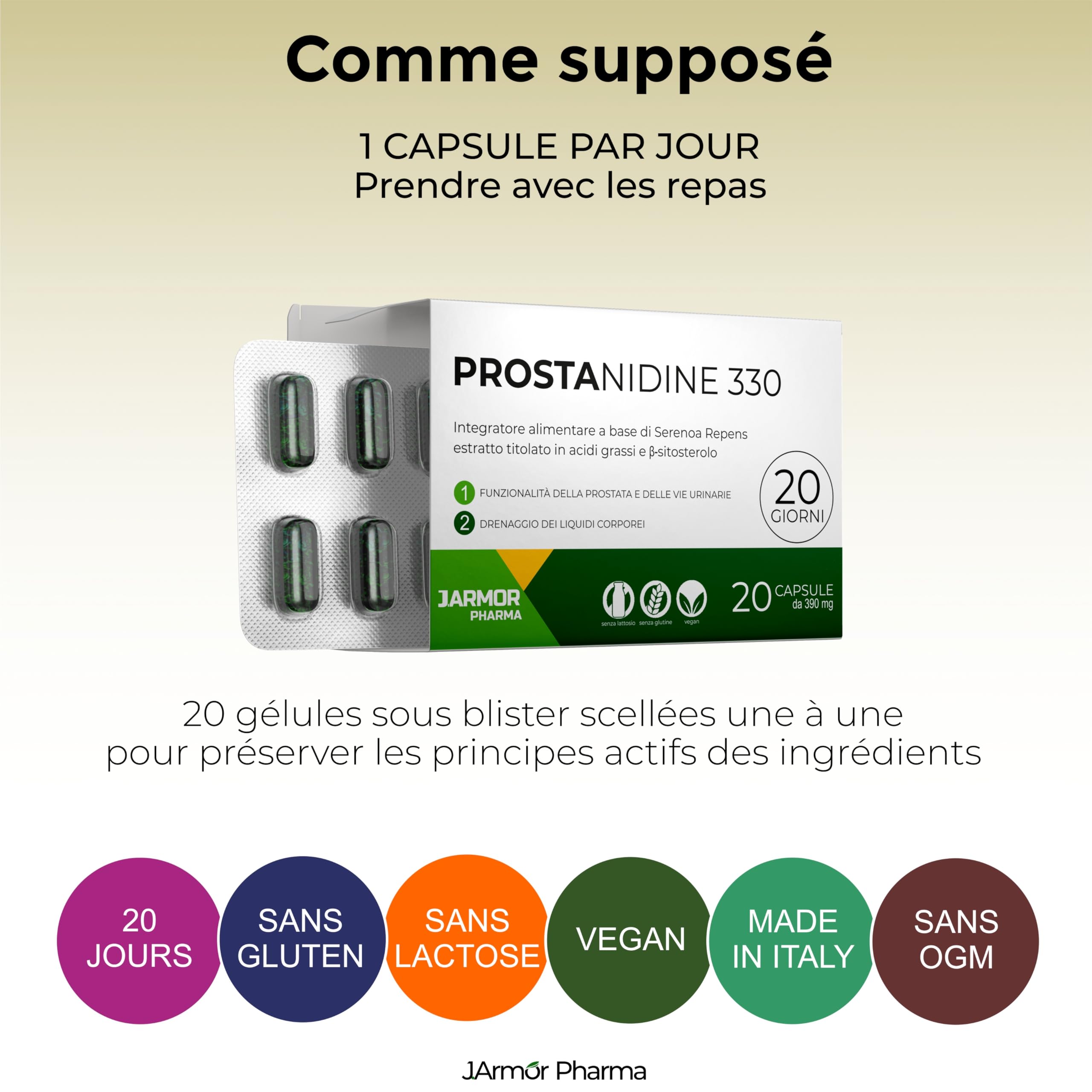 Gélules Saw Palmetto 5300 Mg - Prostate, Cheveux, Voies Urinaires - Marque TAOTERS - Neuf (exp. 02/2027)
