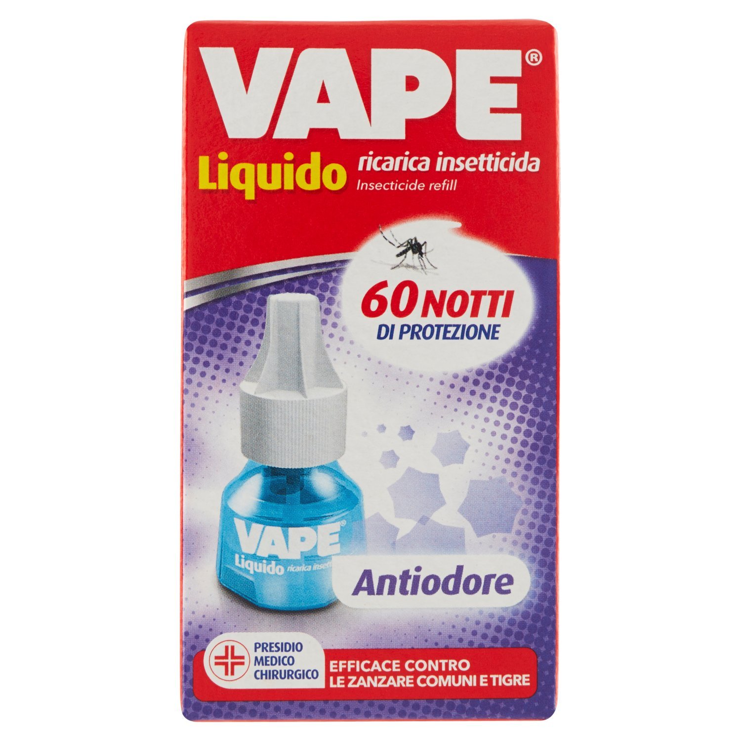 Vape - Liquido Ricarica Insetticida Antiodore