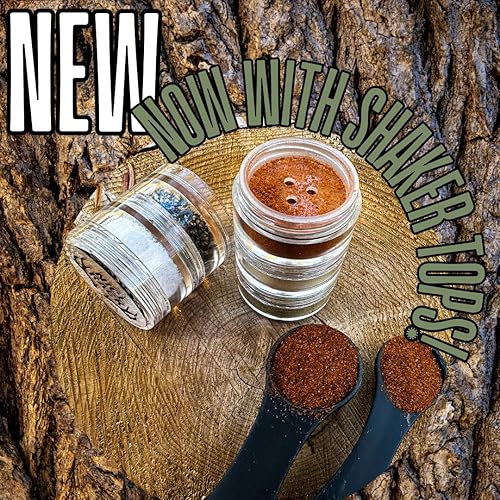 Miniatura 5 de NICE RACK - Mini estante de especias de viaje lleno de hierbas, recargable, fabricado en Estados Unidos, kit de especias de viaje, gran regalo,