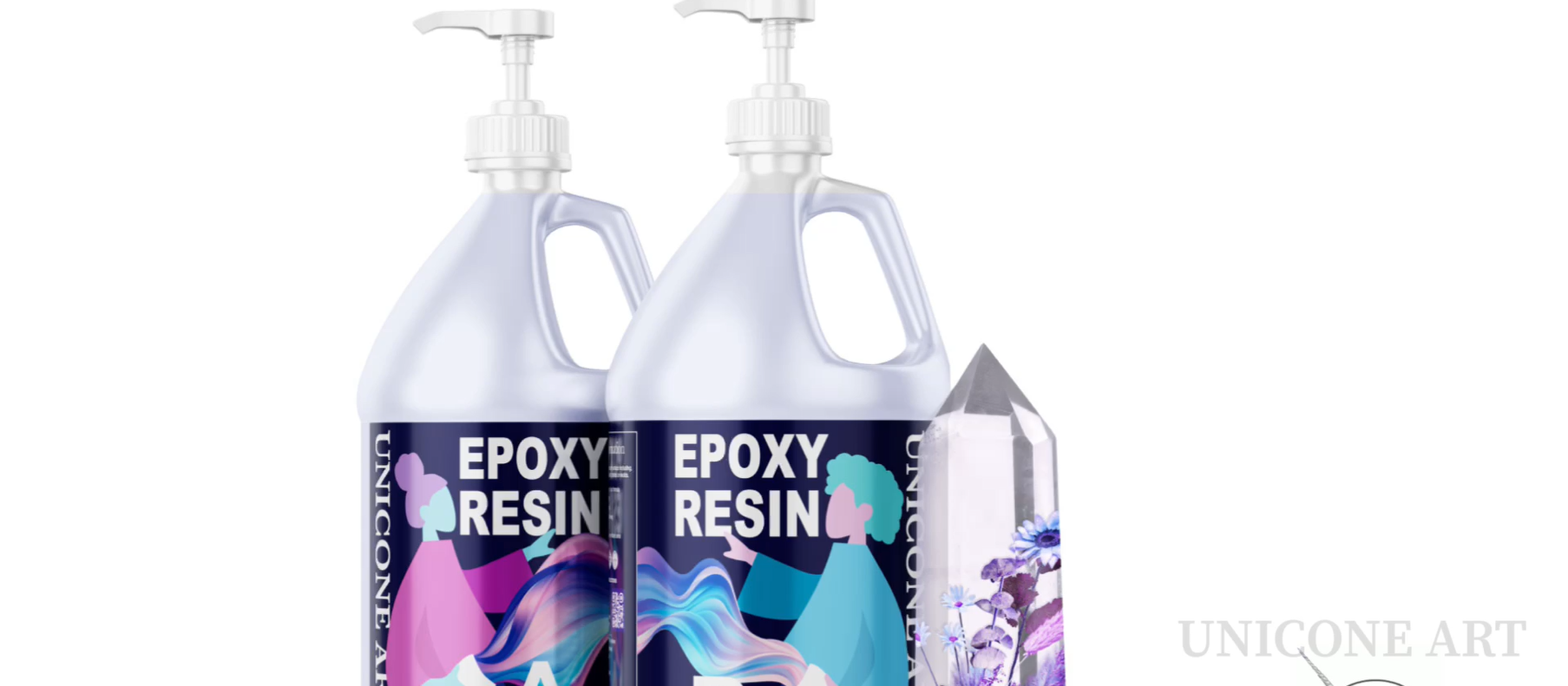 Epoxy Resin Epoxy Plastic 100P CoasterCast UV 15kg Set I Glass Clear And Bubble-Free In Maximum UV Protection I BPA Free Non-Toxic I Suitable For Resin Art Bookmarks Pendant Coaster I Premium