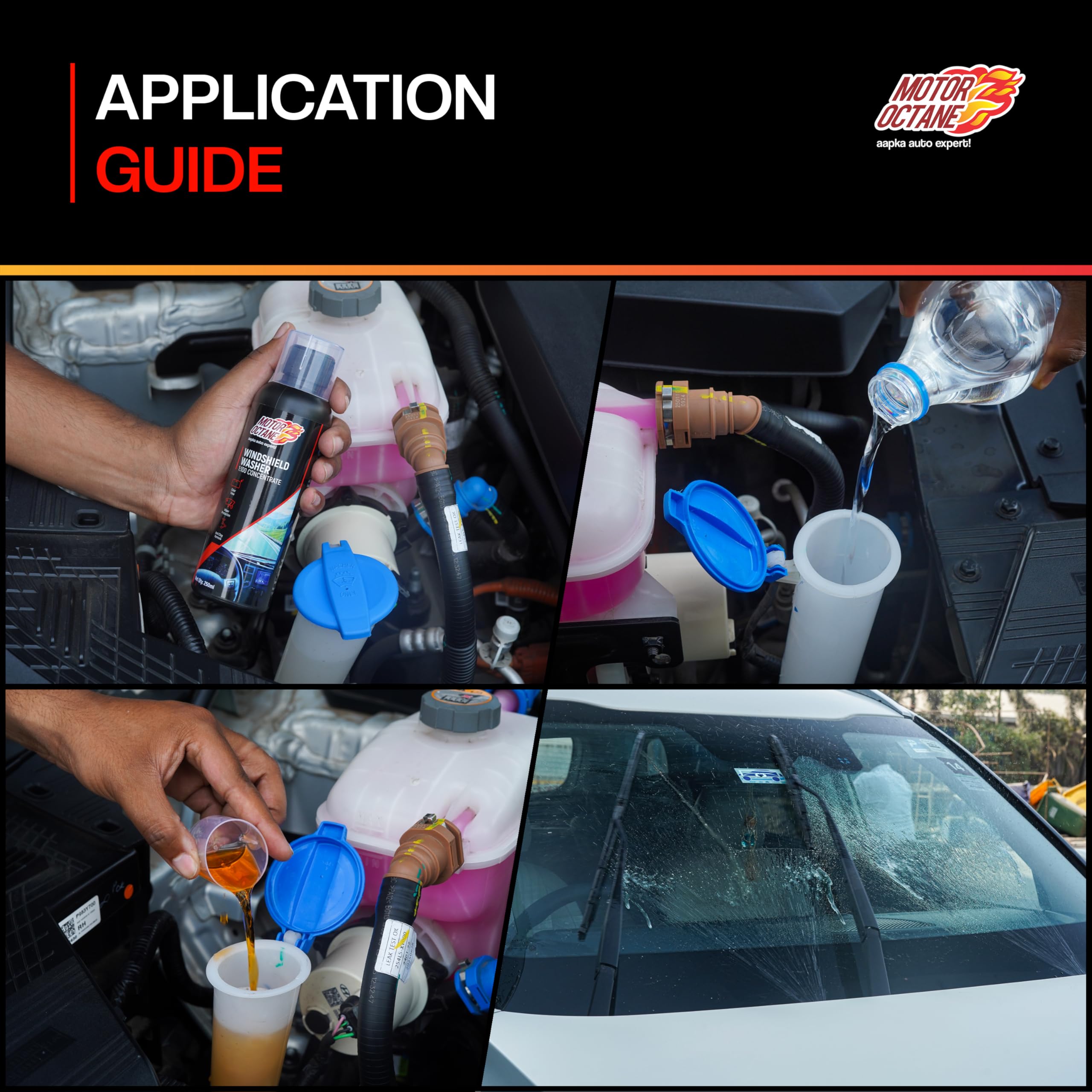 Windshield Washer Fluid Concentrate - Streak-Free -5