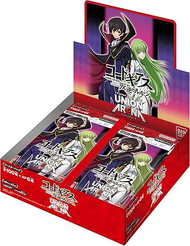 Bandai (BANDAI) UNION ARENA Booster Pack, Code Geass Lelouch of the Rebellion (BOX), 20 paquetes