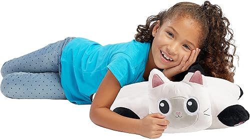 Miniatura 3 de Pillow Pets Pandy Paws - Peluche de animales de peluche, 16 pulgadas, NBCUniversal Gabby's Dollhouse Toy