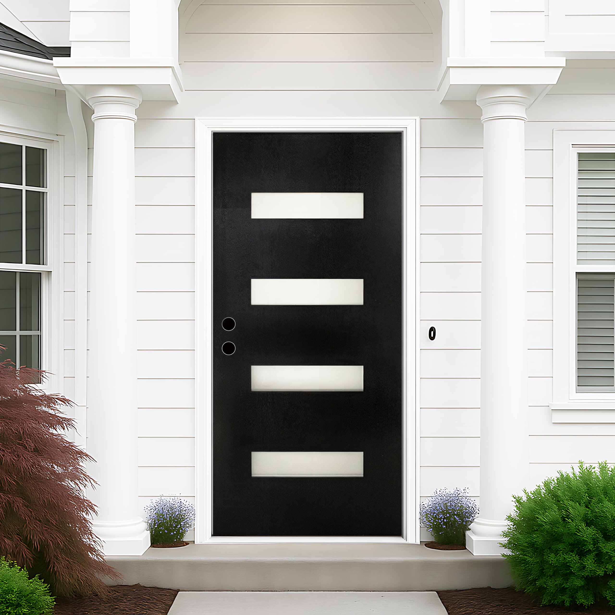 KHSHOW 36 inch French Fiberglass Door
