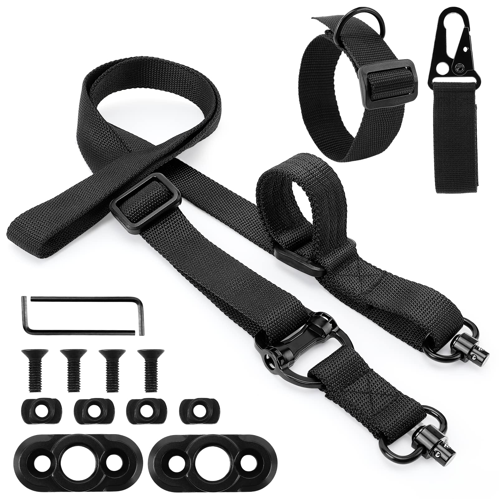 Buy welltop Sling, Quick Adjust 2 Point Sling with QD Sling Swivels