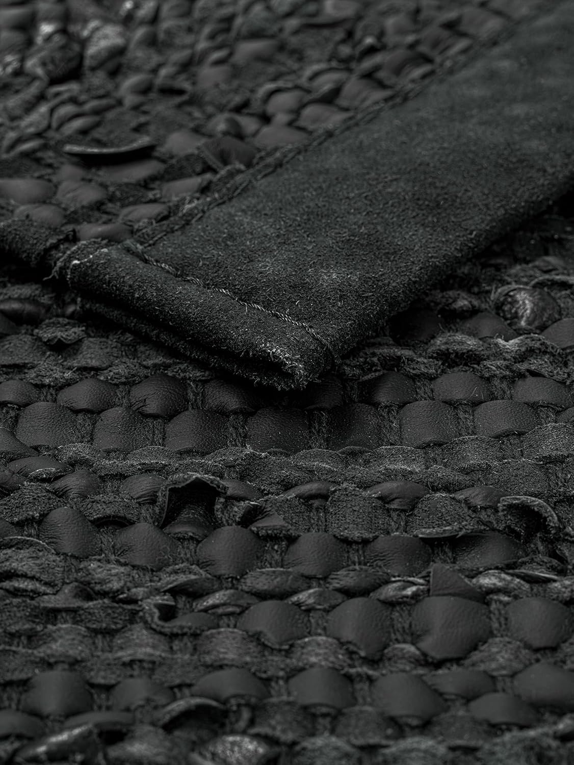 Dark Grey Rug Rug Size: Runner 500cm x 75cm (16 ft 5 in x 2 ft 5.5 in)