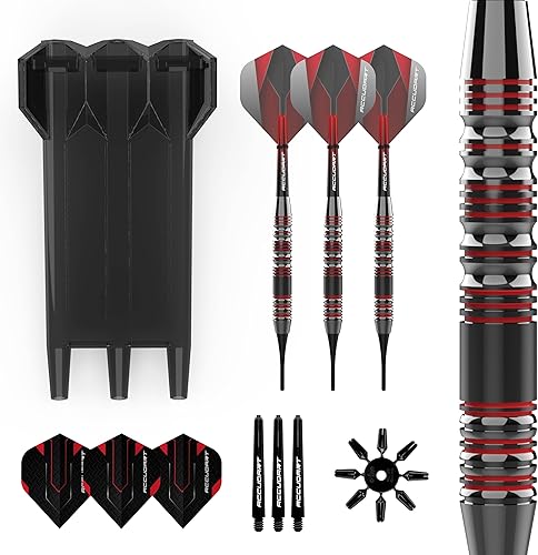 Accudart Juego de dardos de punta suave 3.0 - Barril de acero con acabado de bronce - Agarre hĂbrido - Ejes de policarbonato - Vuelos de forma Accudart Juego de dardos de punta suave 3.0 - Barril de acero con acabado de bronce - Agarre hĂbrido - Ejes de policarbonato - Vuelos de forma