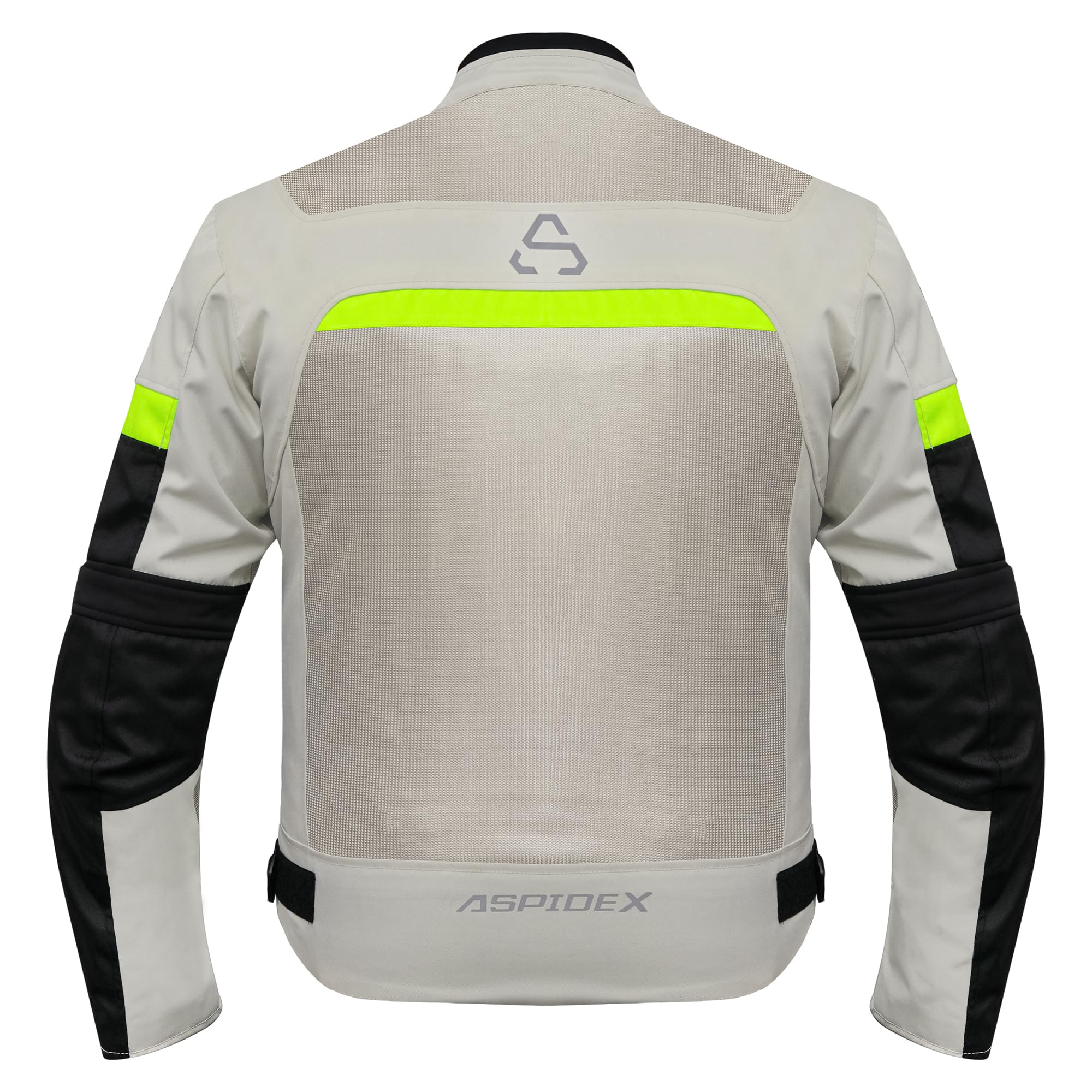 GIUBBOTTO MOTO ESTIVO ASPIDEX CERTIFICATO CON PROTEZIONI OMOLOGATE IN TESSUTO