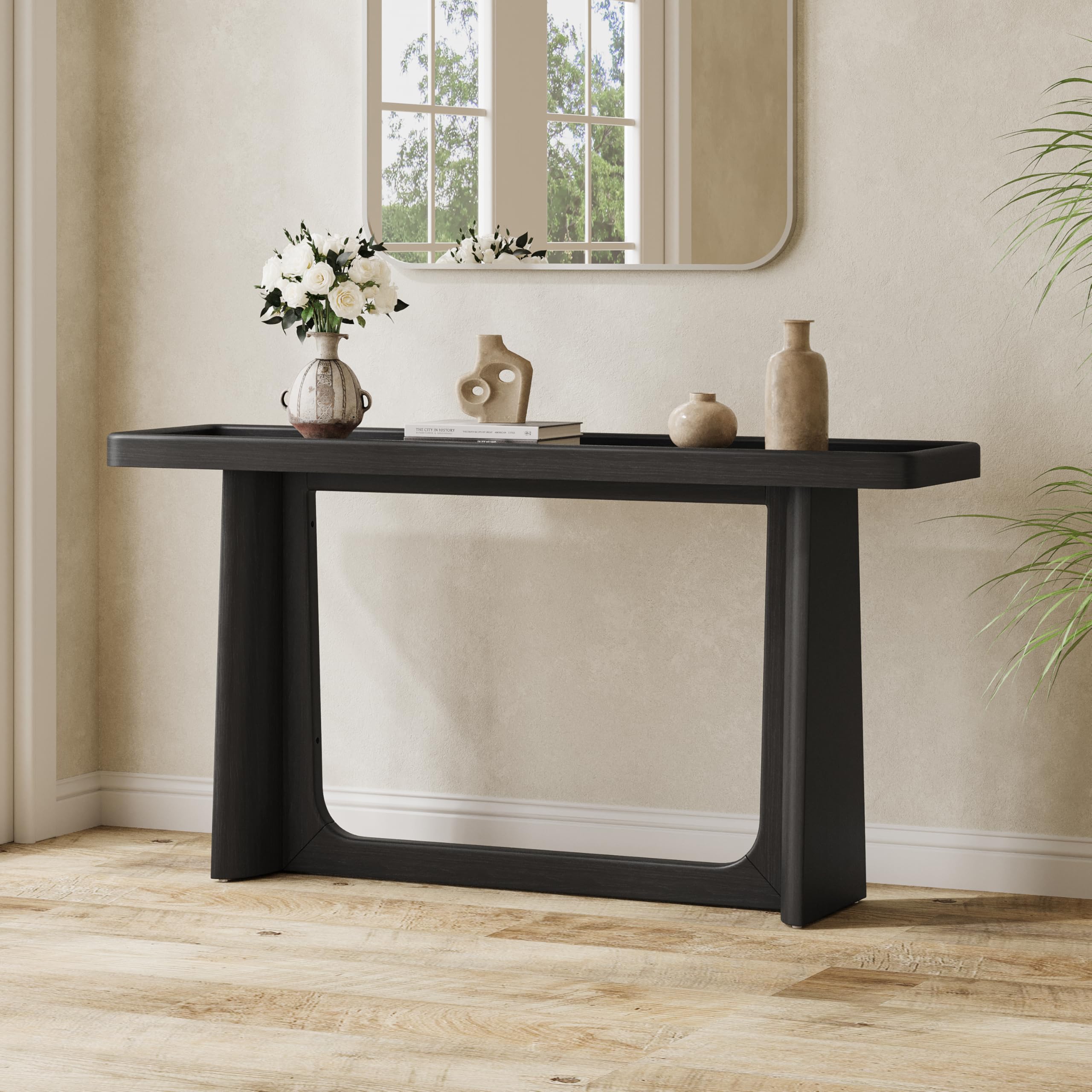 Photo 1 of Scott Living Bridgely Console Table - Black