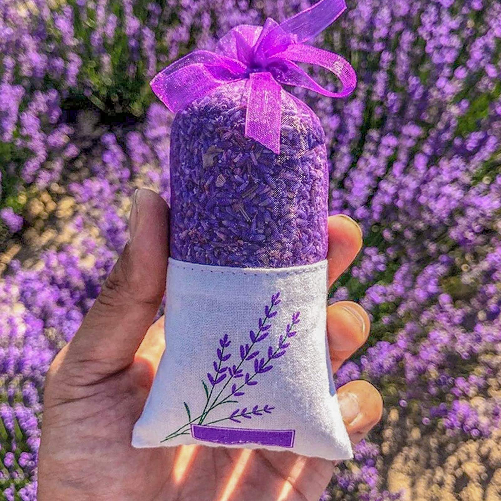 Lavender Sachets For Drawers And Closets 6-Pack Lavender Sachets - Drawer \u0026  Closet Fresheners Potpourri Bags, image size:1600x1600