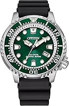 Citizen Men's Analogue Eco-Drive Watch with a Rubber Band Promaster Marine