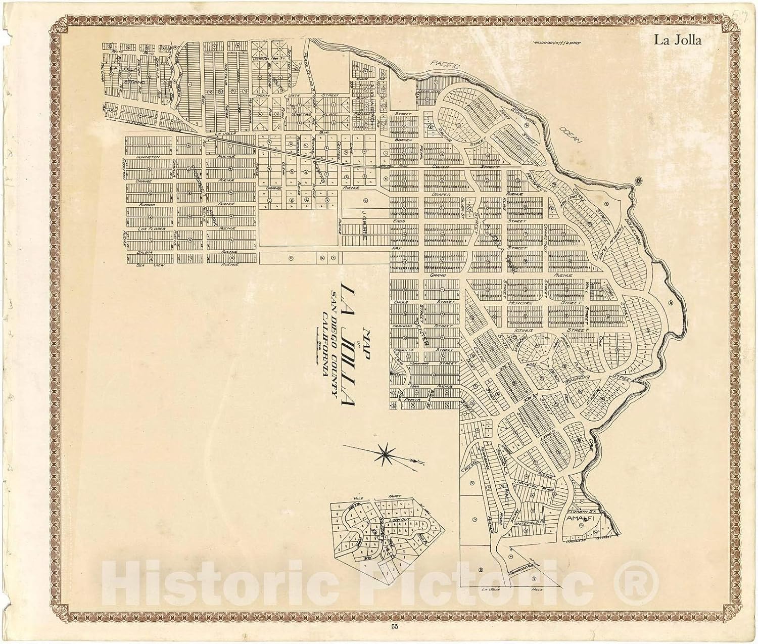 Plat Map San Diego Amazon.com: Historic 1912 Wall Map - Plat Book Of San Diego County,  California - Map Of La Jolla San Diego County, California 30In X 24In:  Photographs