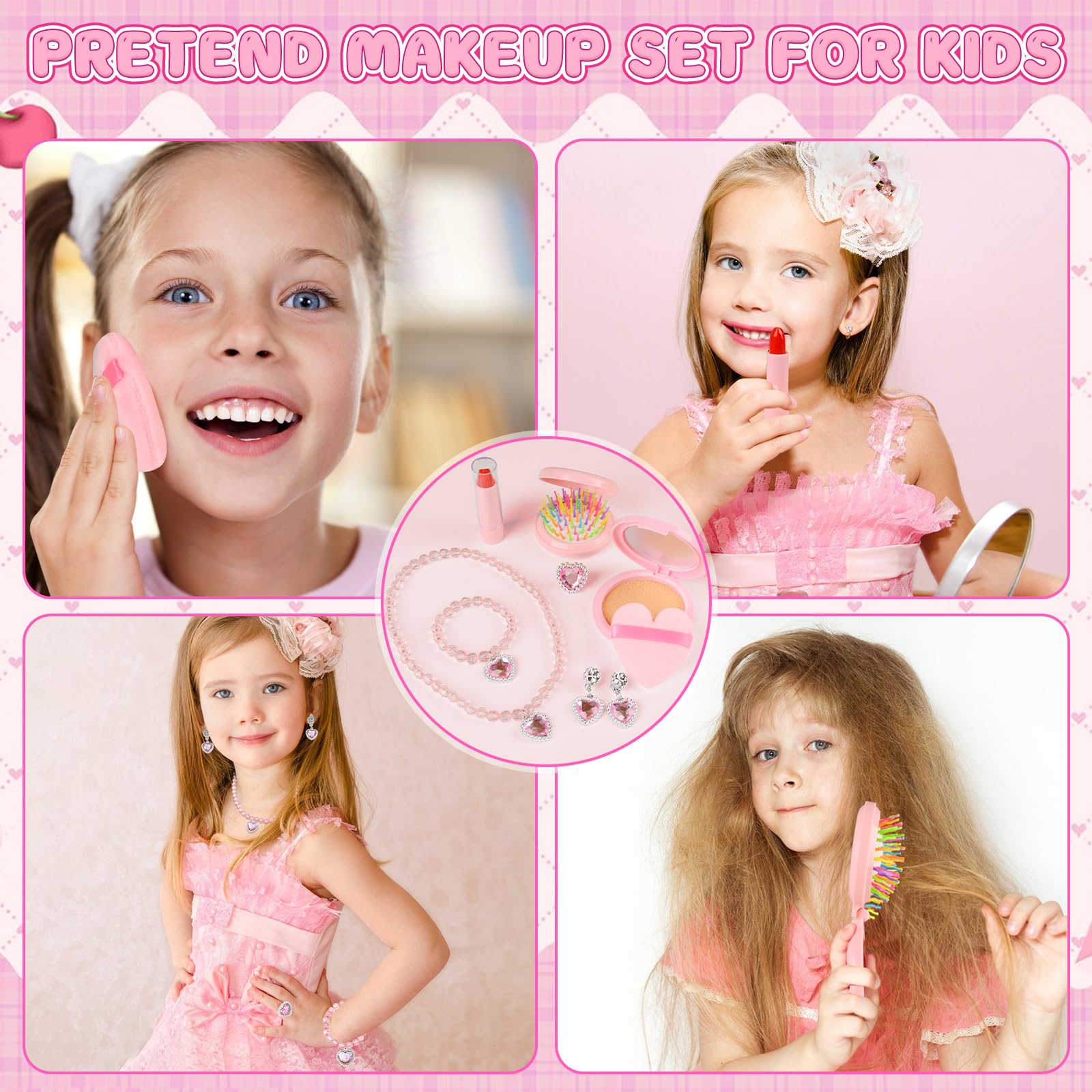 Star Princess Porte-monnaie de jeu pour filles et tout-petits - Ensemble complet réaliste d'accessoires de jeu de rôle comprenant téléphone jouet Star Princess Porte-monnaie de jeu pour filles et tout-petits - Ensemble complet réaliste d'accessoires de jeu de rôle comprenant téléphone jouet