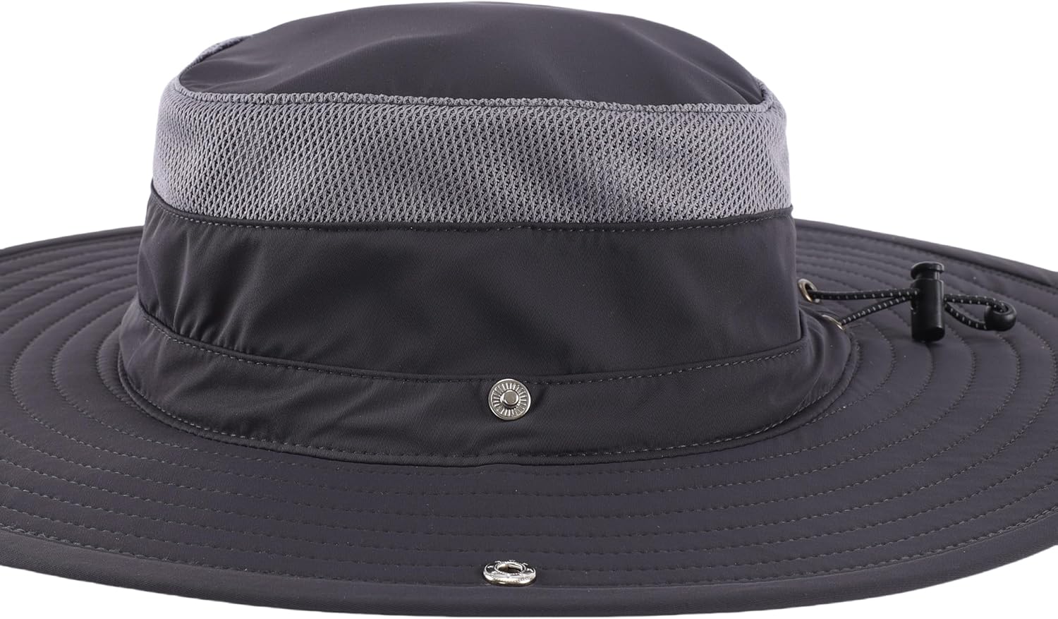 Connectyle Sun Hat for Men Women Breathable UPF 50+ Safari Hat for Fishing Hiking Gardening Adjustable Wide Brim Bucket Hats - Image 5