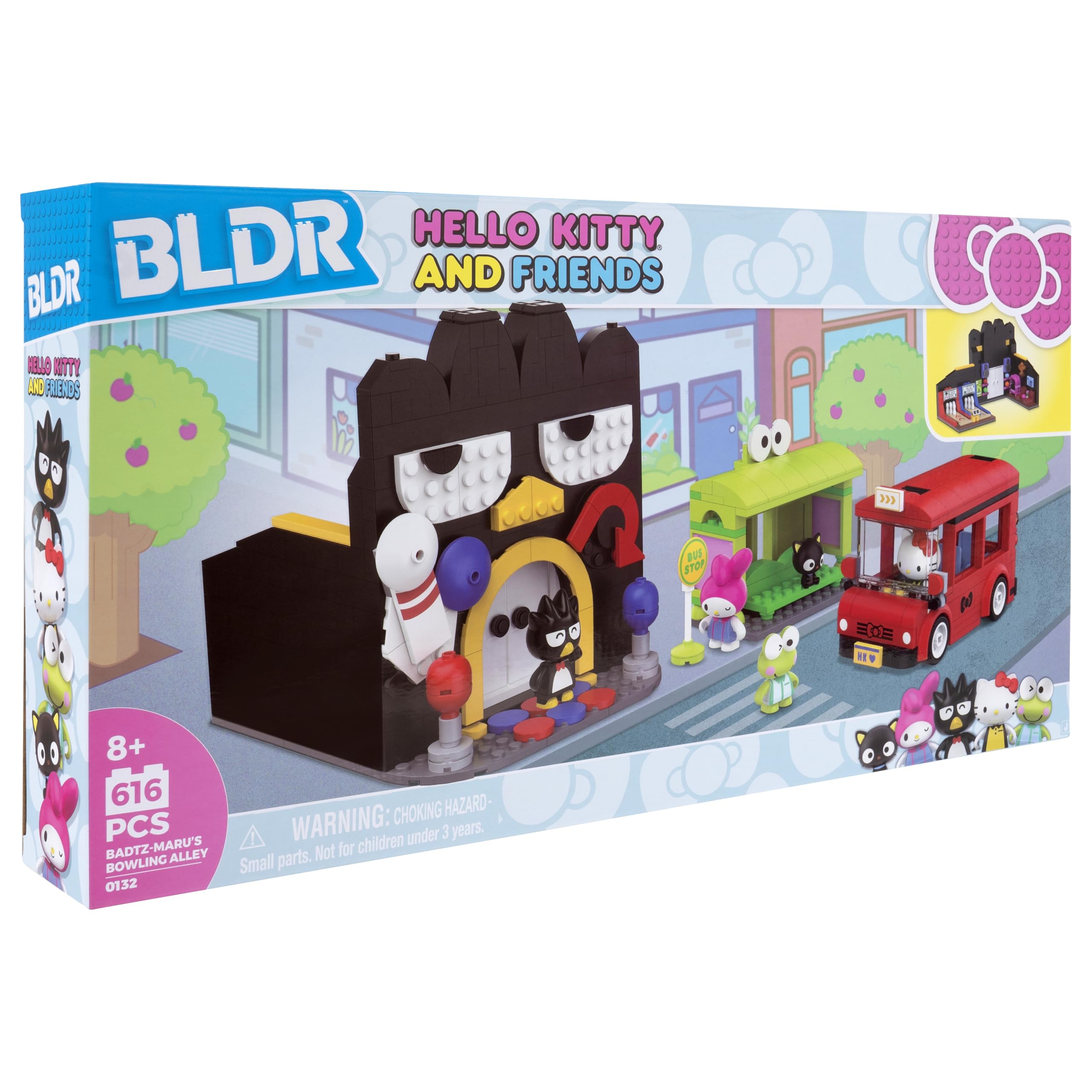 Amazon.com: BLDR Hello Kitty and Friends, Badtz-Maru's Bowling