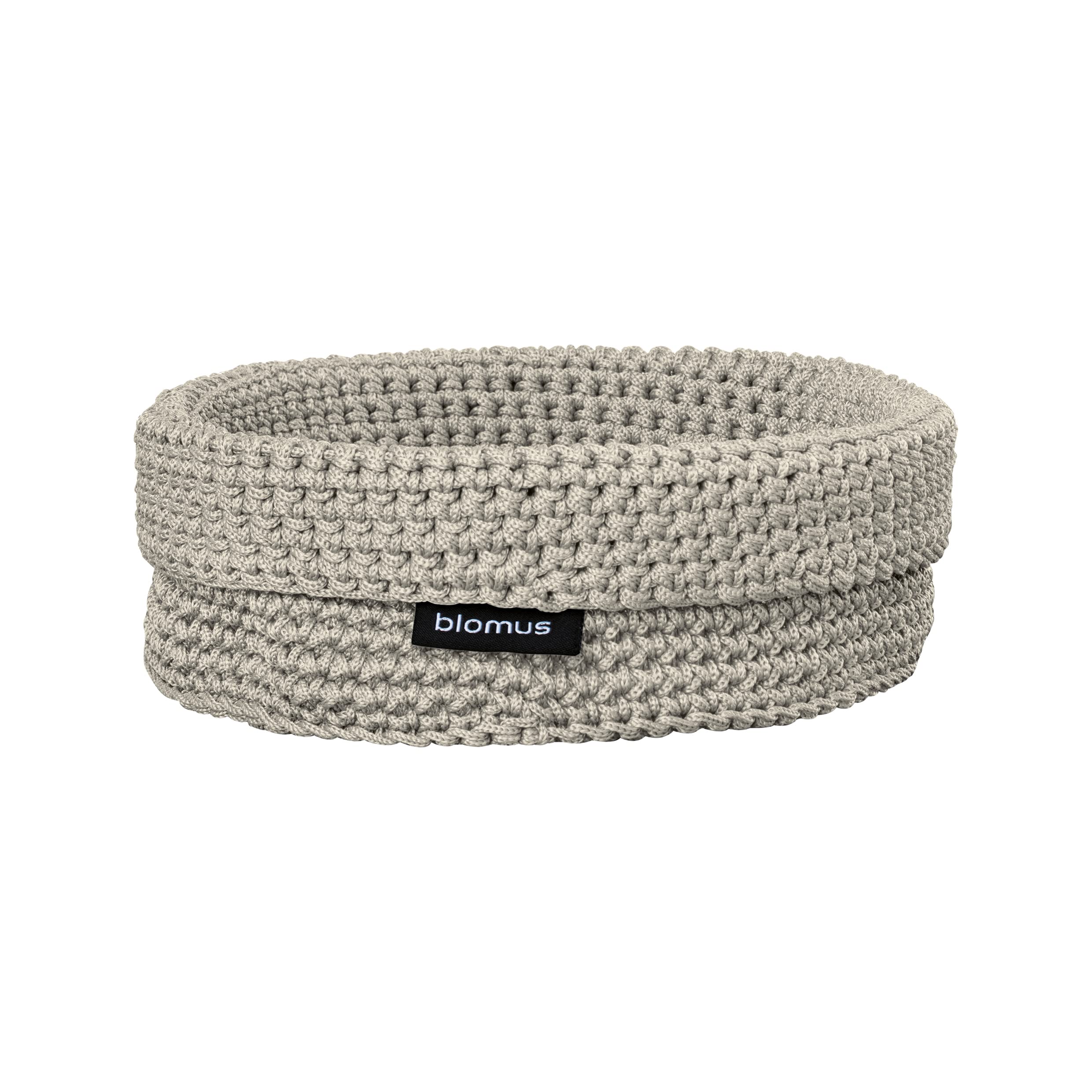 Cesta de pan de tela color arena Blomus para cesta de almacenamiento y desayuno