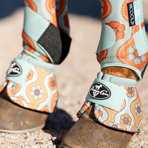 Vista 57 de Professionals Choice - Bota de campana de extralimitación con casco balístico para equinos