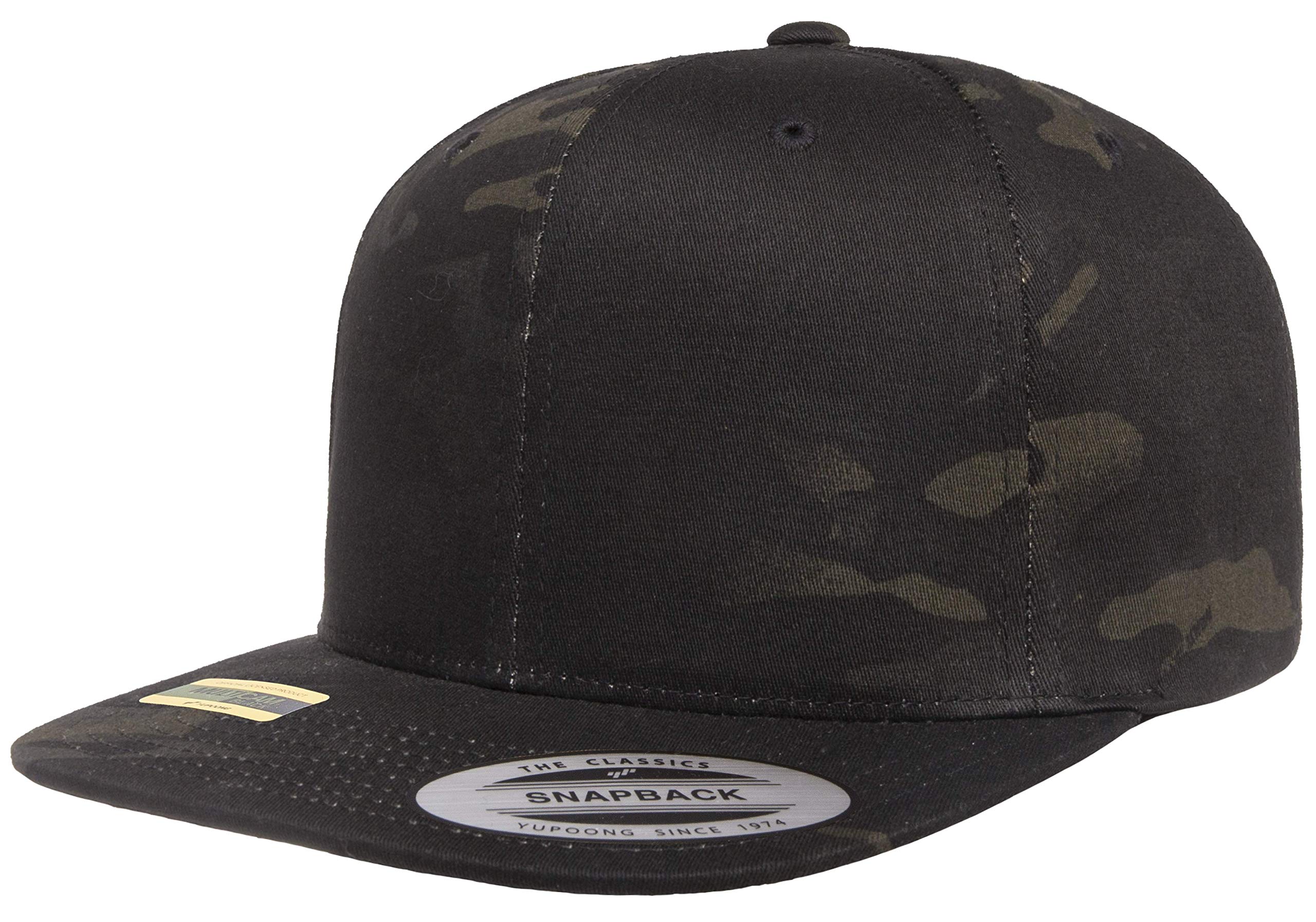 Yupoong6-Panel Structured Flat Visor Classic Snapback (6089)