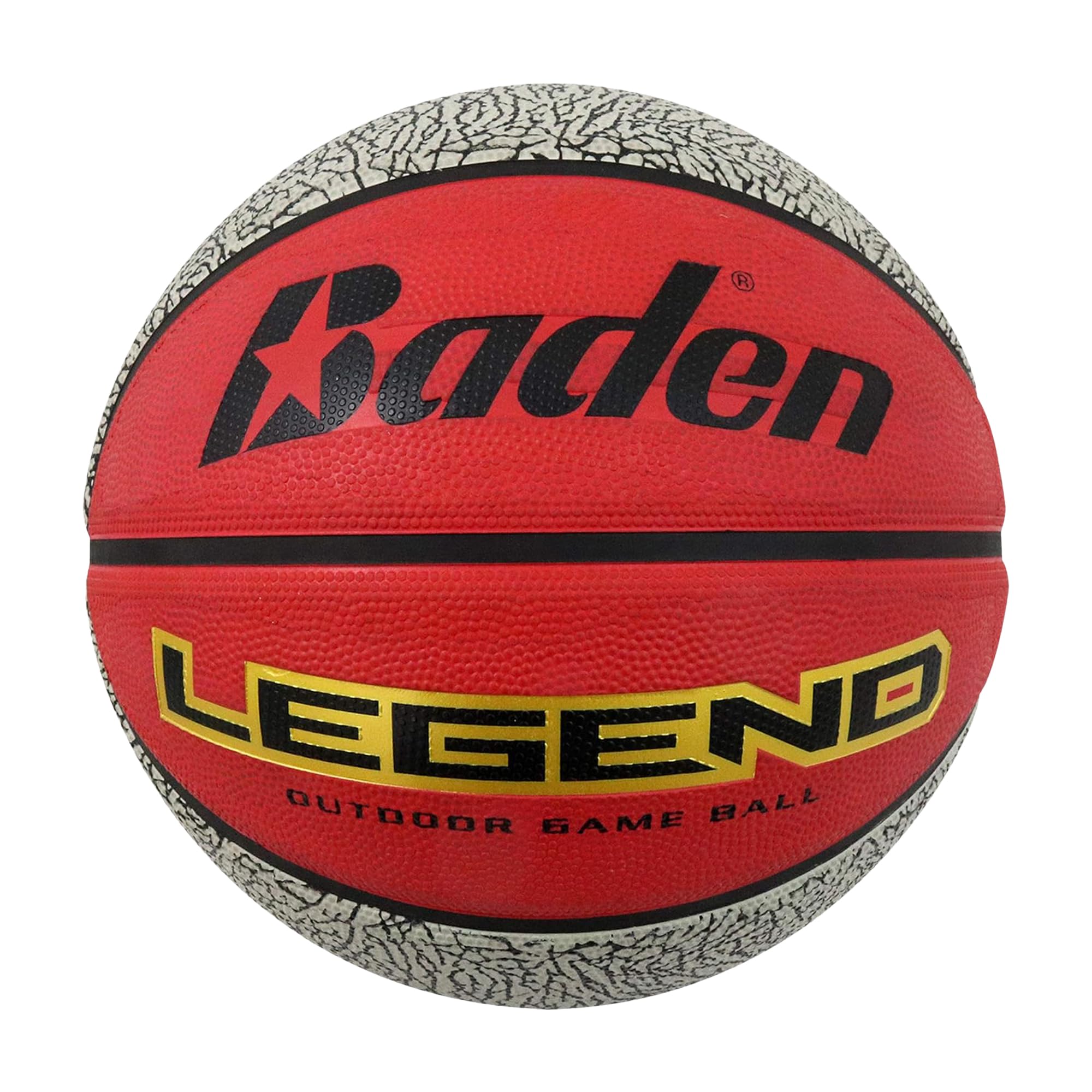Legend Rubber Basketball | Durable, High-Grip Design for Indoor and Outdoor Play | Ideal for Training, Practice, and Competitive Games | Official Size