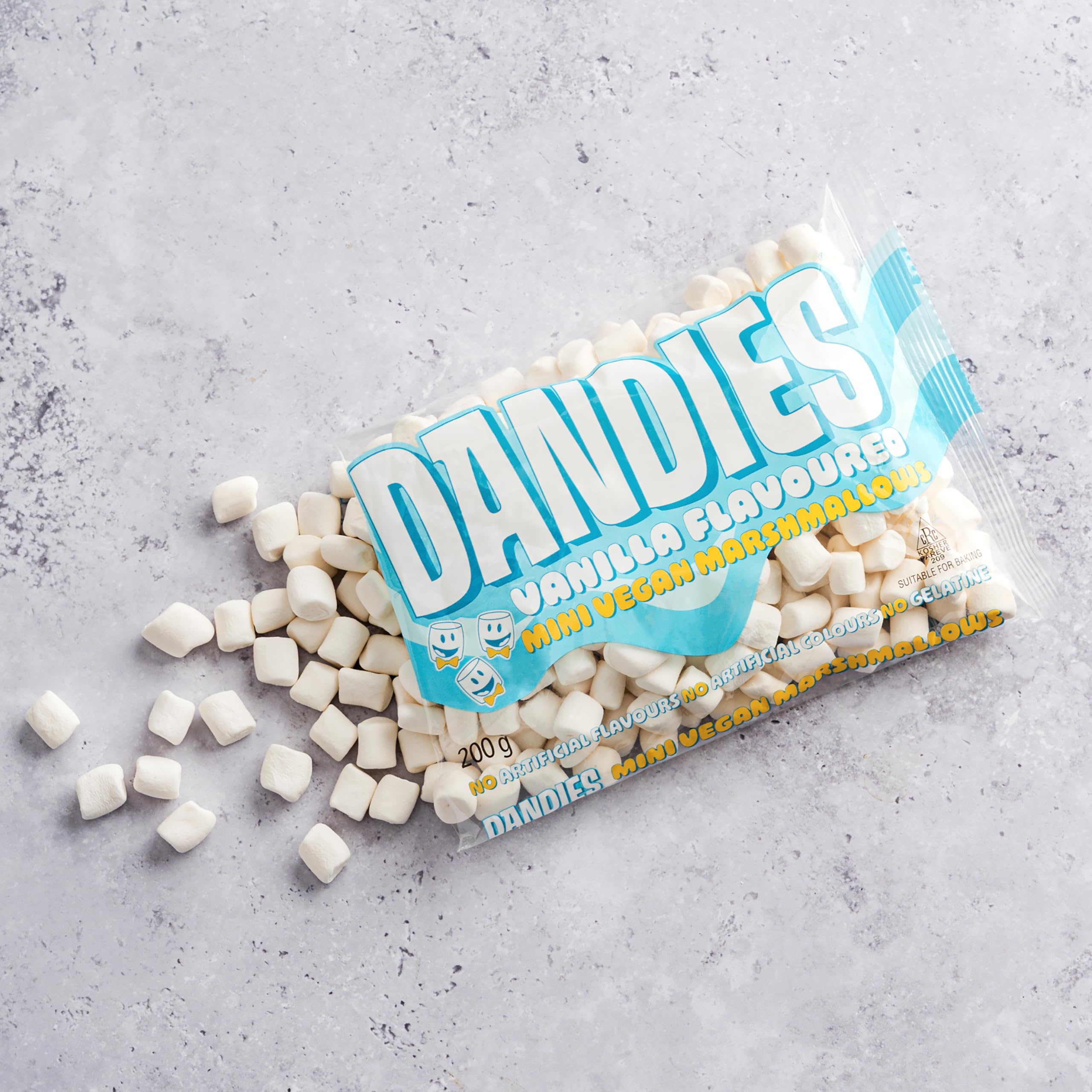 Dandies Mini guimauves à la vanille végétaliennes 200 g