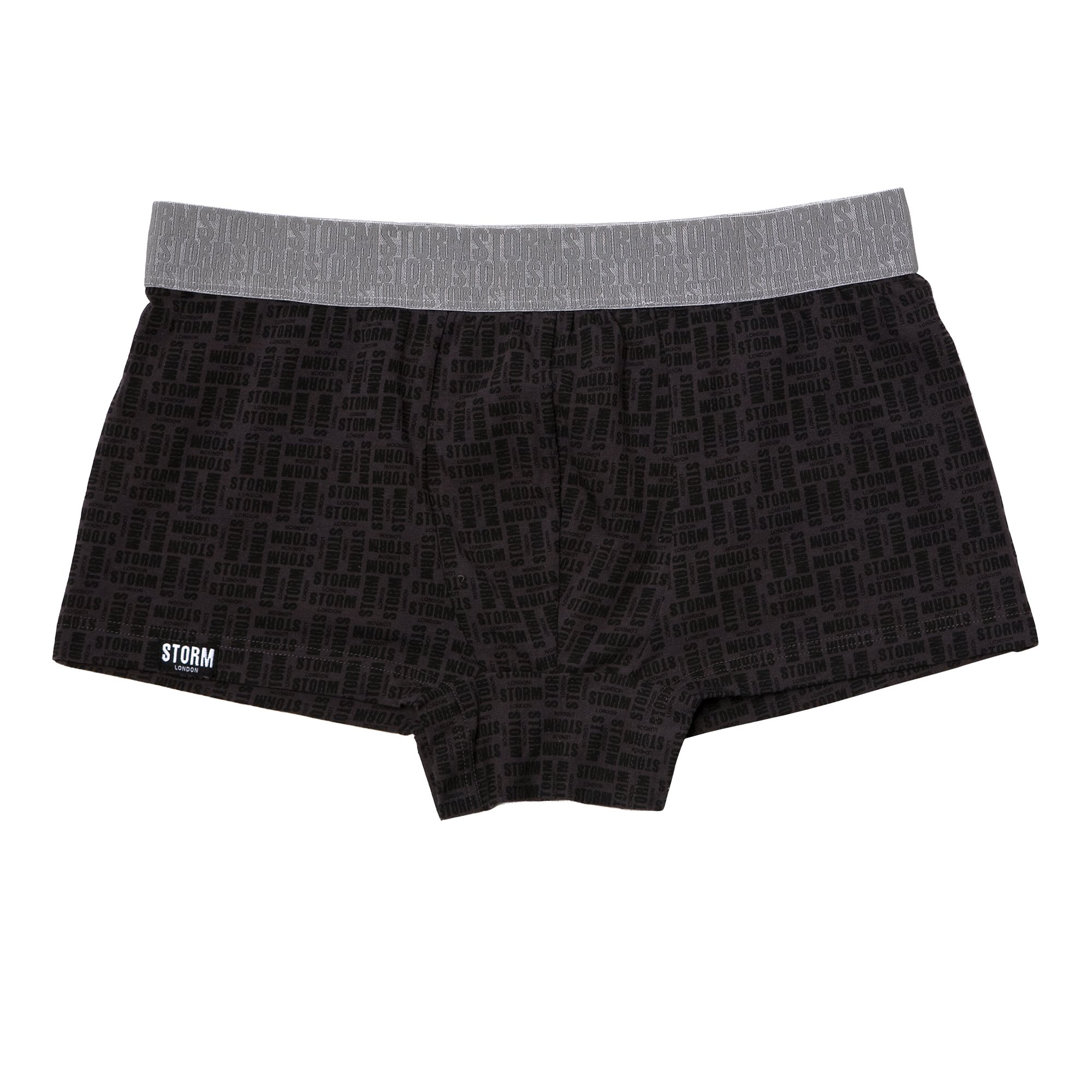 Storm Teon Men's Printed Hipster Shorts, Black, S