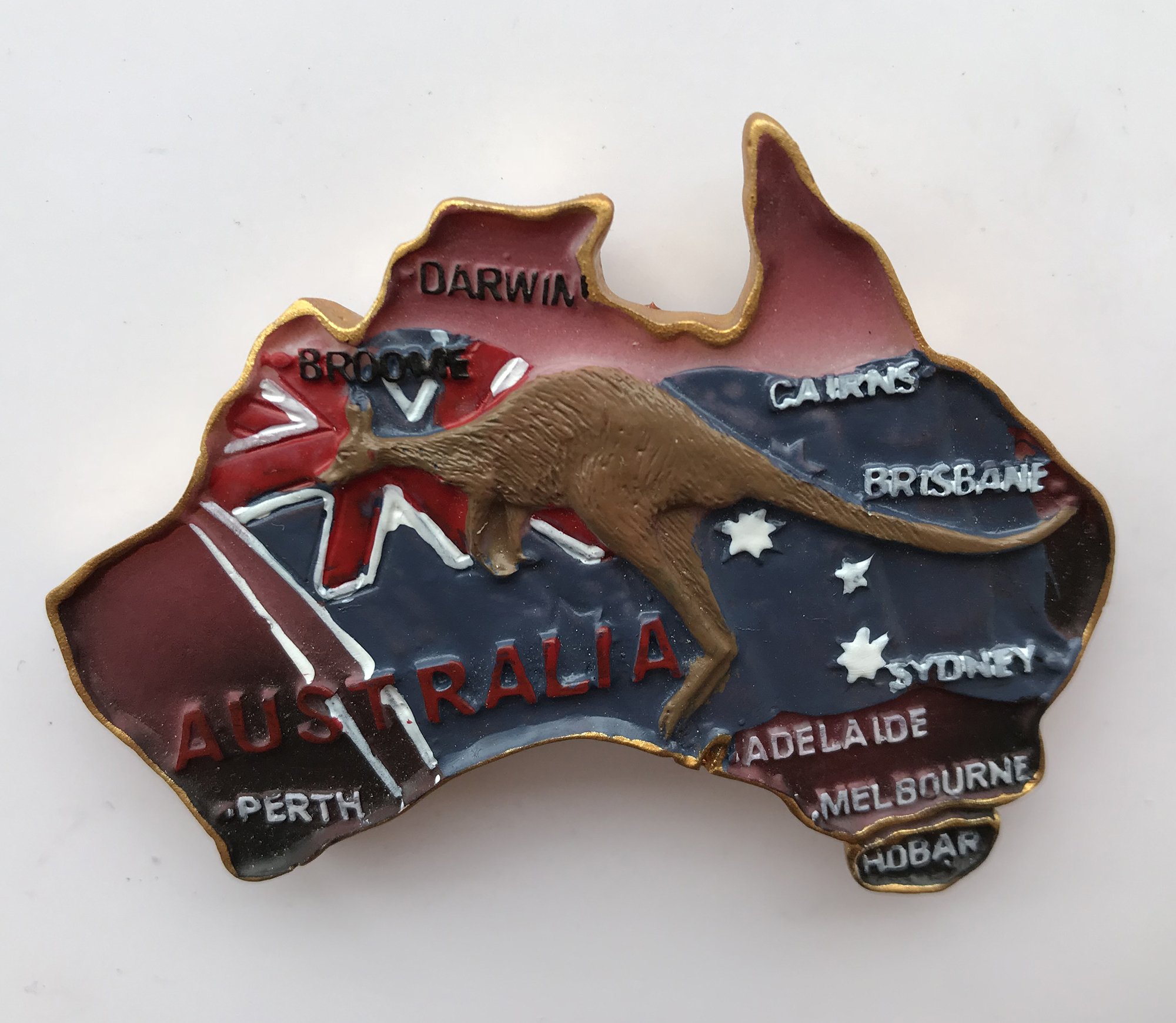 Australia kangaroo viaggio souvenir 3d FRIGORIFERO MAGNETI