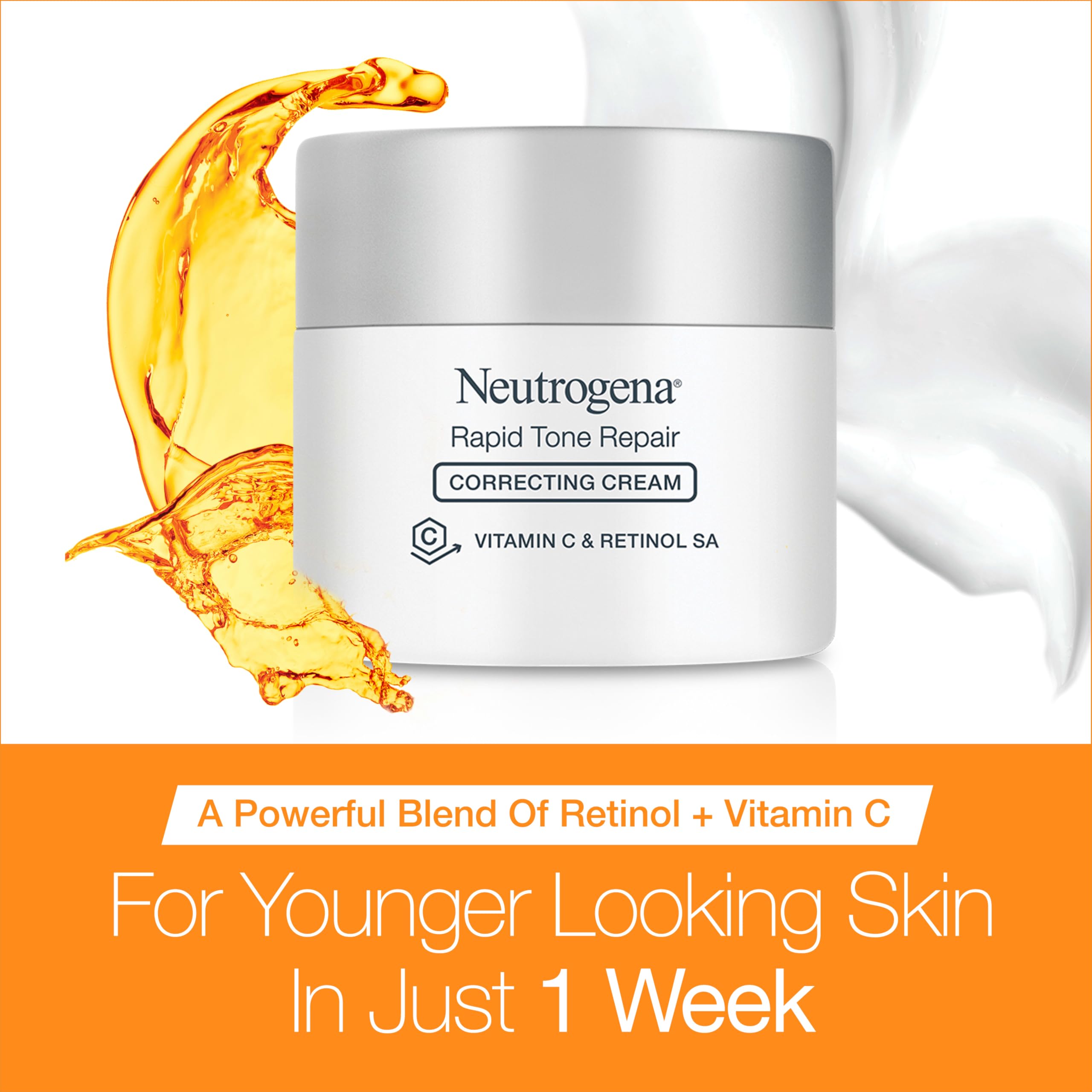 Neutrogena Rapid Tone Repair Face Moisturizer + Trial Cleanser