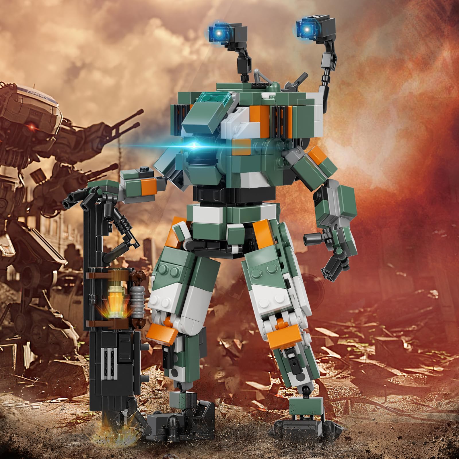 Amazon.co.jp: Aundblock BT-7274 Titan メカロボット 組み立て