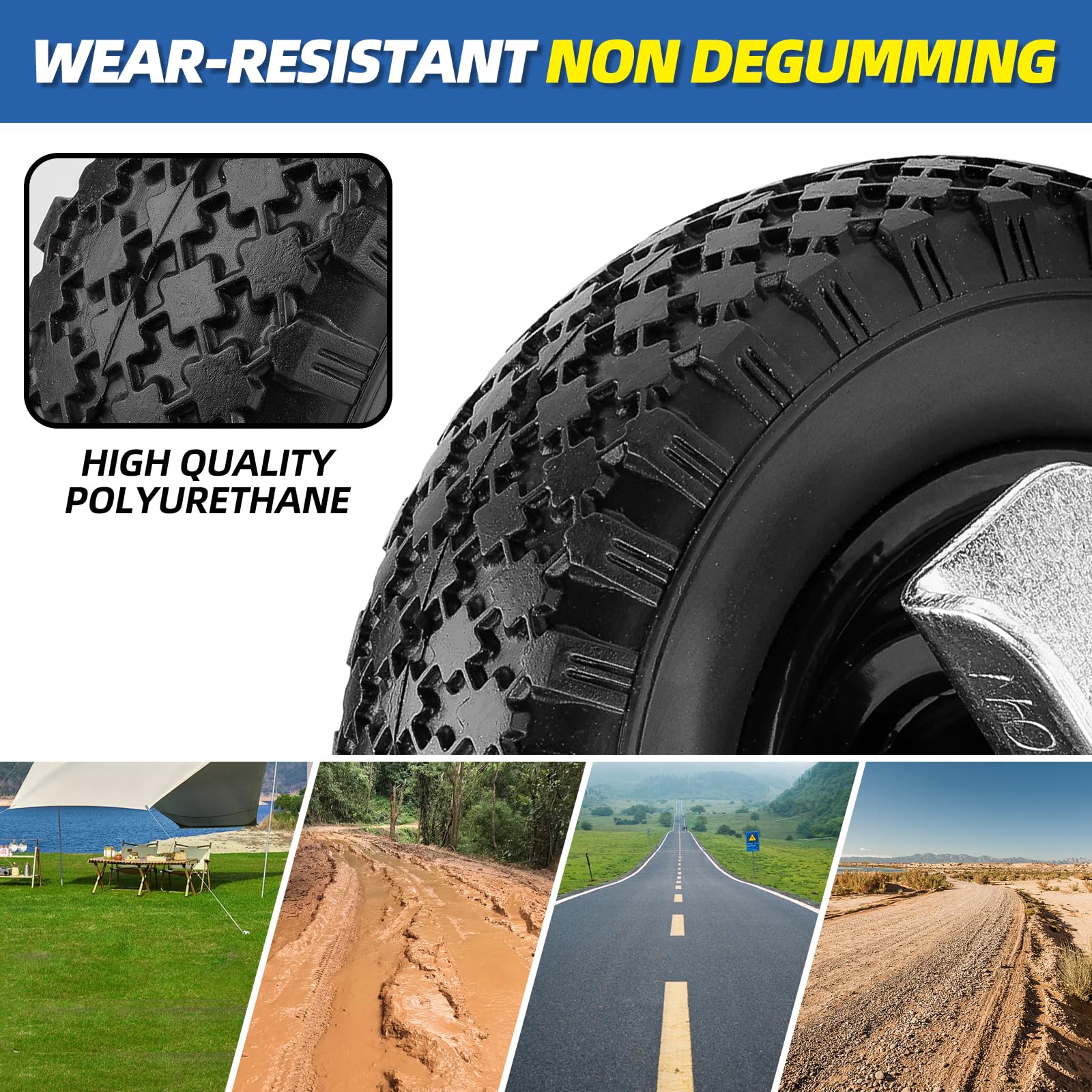 Pneumatic & Flat-Free Wheels | Industrial Replacement Pneumatic & Flat-Free Wheels | Industrial Replacement