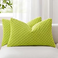 Vista 107 de K Kevin Textile - Paquete de 2 fundas de almohada decorativas bohemias de otoño de 20 x 20 pulgadas para sala de estar, sofá, cama, decoración