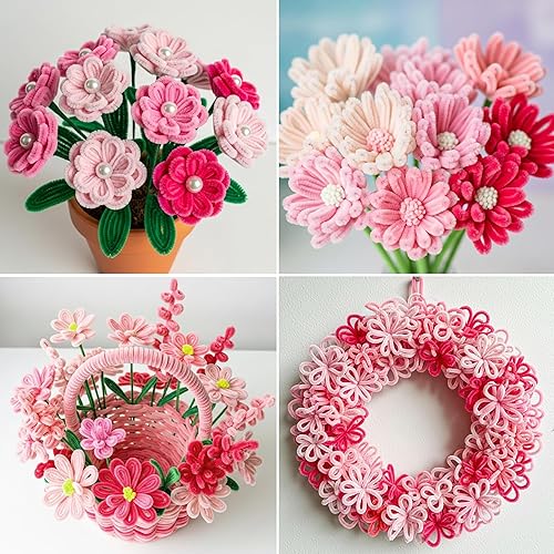 Vista 67 de Caydo 200 piezas de limpiapipas negras de Halloween, tallos de felpilla a granel para niños, manualidades, manualidades creativas y decoración