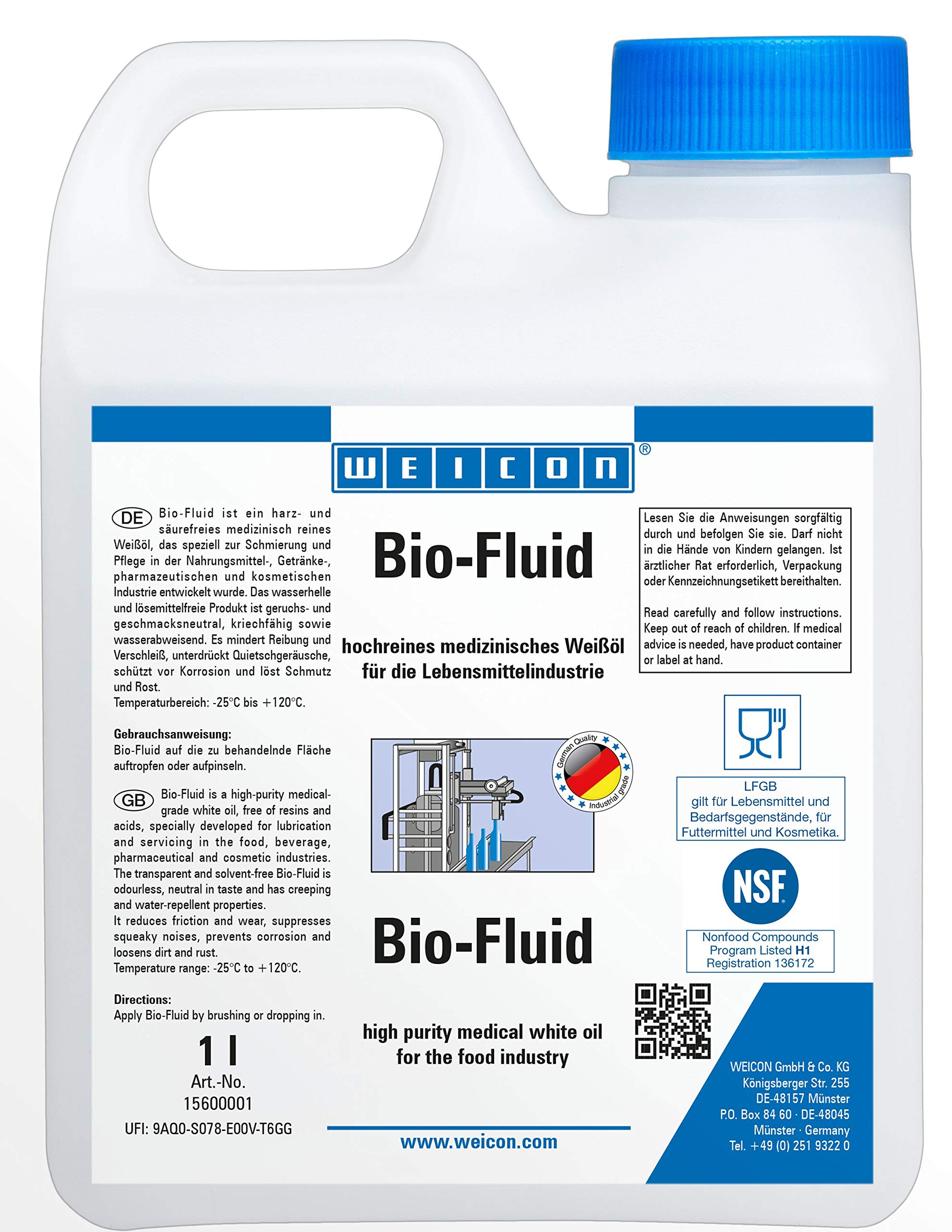 WEICON Bio-Fluid, farblos, 1 L