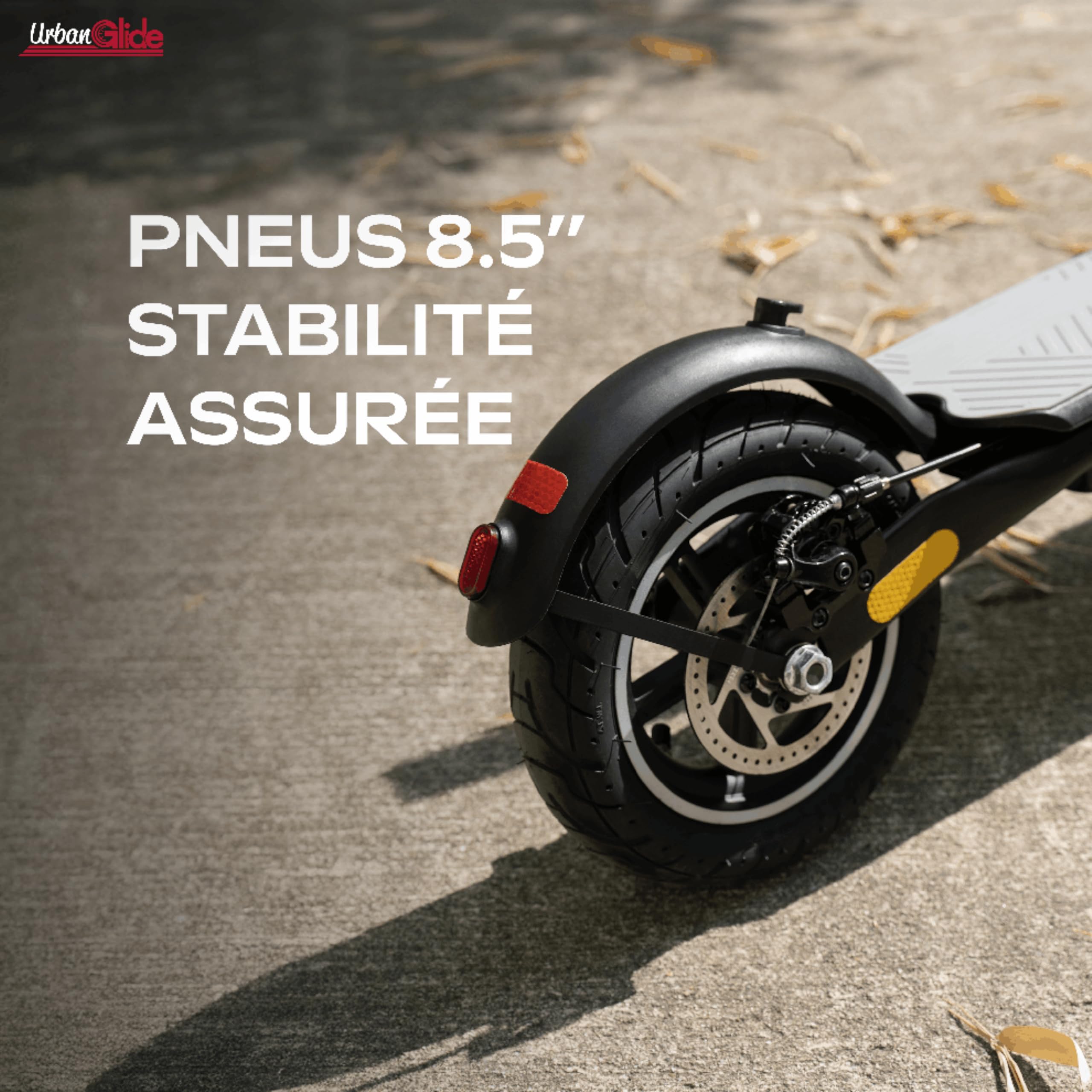 Trottinette Électrique Adulte UrbanGlide 85 Evo – Autonomie Jusqu'a 15 km - Pneu 8,5" Gonflable - Batterie 25.2V - Poids 15Kg