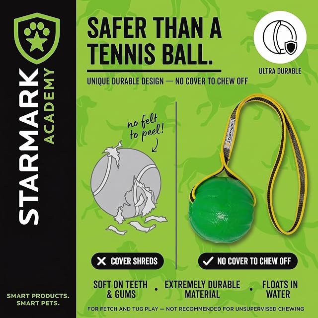 Foto 4 de 6 de Starmark GripCord - Pelota masticable en bucle Md/Lg Dogs 8,26 cm