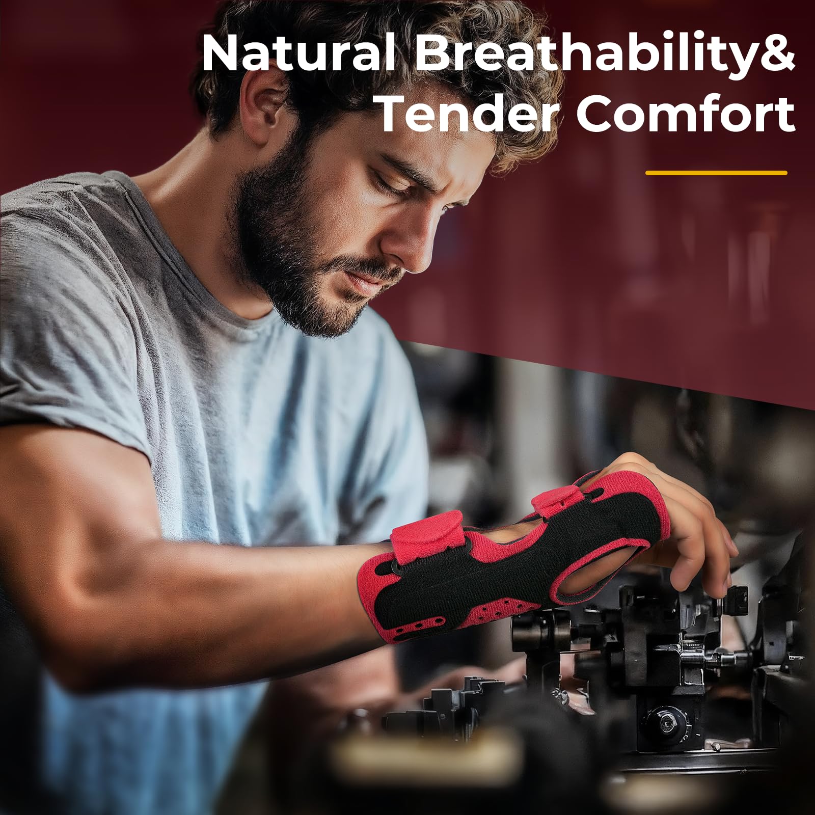 Amazon.com: Tech Love Carpal Tunnel Wrist Brace, 3 Adjustable