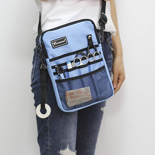 Vista 69 de Riñonera para enfermera con soporte para cinta, organizador de bolsillo para enfermeras para profesionales médicos, bolsa de cintura de enfermera