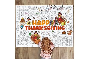 Color Your Own Thanksgiving Placemats