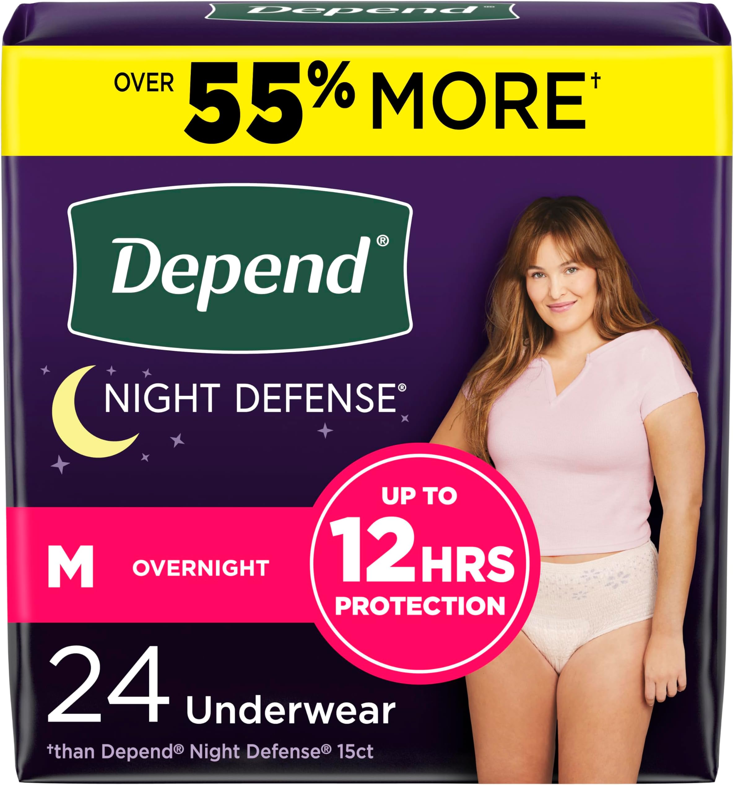 Depend Fresh Protection Adult Incontinence Underwear for