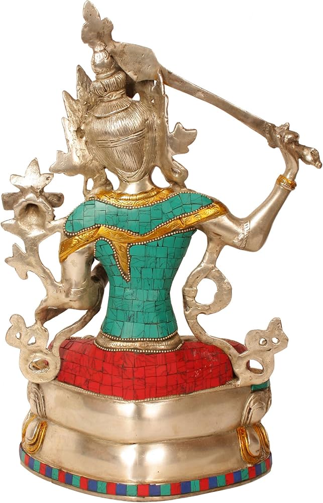 Amazon|Manjushri – BodhisattvaのTranscendent Wisdom – 真鍮Statue Amazon|Manjushri – BodhisattvaのTranscendent Wisdom – 真鍮Statue