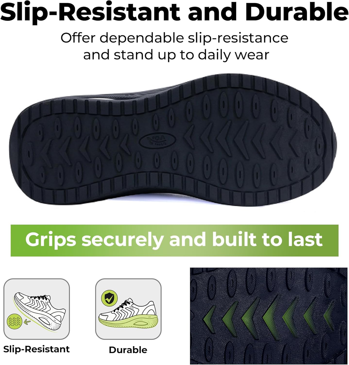 AOV Women Arch Support Walking Shoes Orthotic Sneakers for Plantar Fasciitis Foot and Heel Pain Relief Tennis Shoes - Image 5