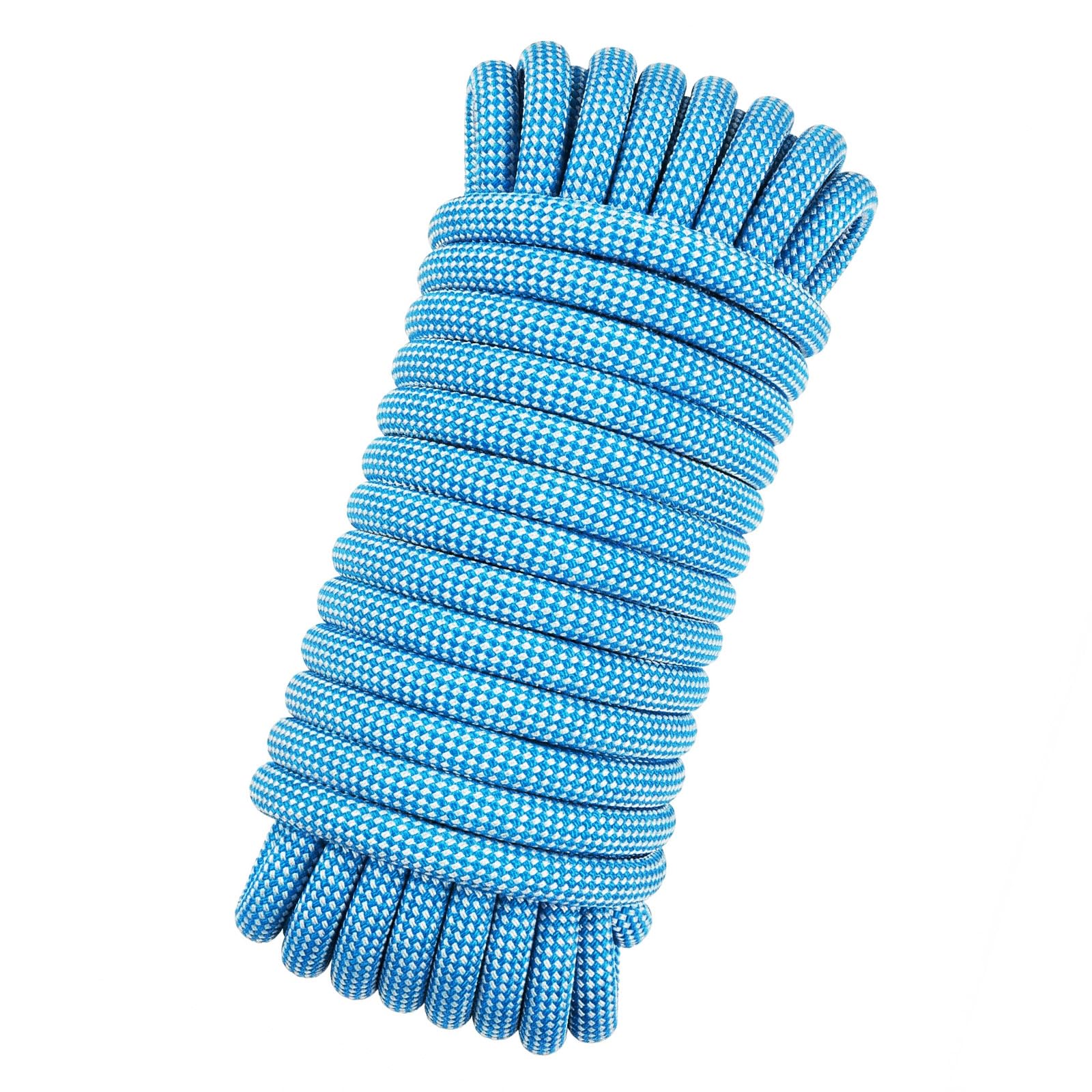 Polypropylene rope 8mm static rope 2m high-altitude rescue ship parachute rope hiking outdoor rock climbing camping fishing freight transportation high load-bearing capacity and wear resistance