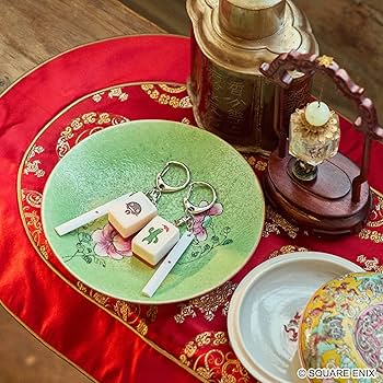 ファイナルファンタジーXIV ドマ式麻雀牌 ファイナルファンタジーXIV ドマ式麻雀 手打ち用麻雀牌 グッズ