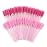 200 Disposable Eyelash Brush Mascara Wands Spoolies for Eye Lashes Extension Eyebrow Purple Pink Tbestmax